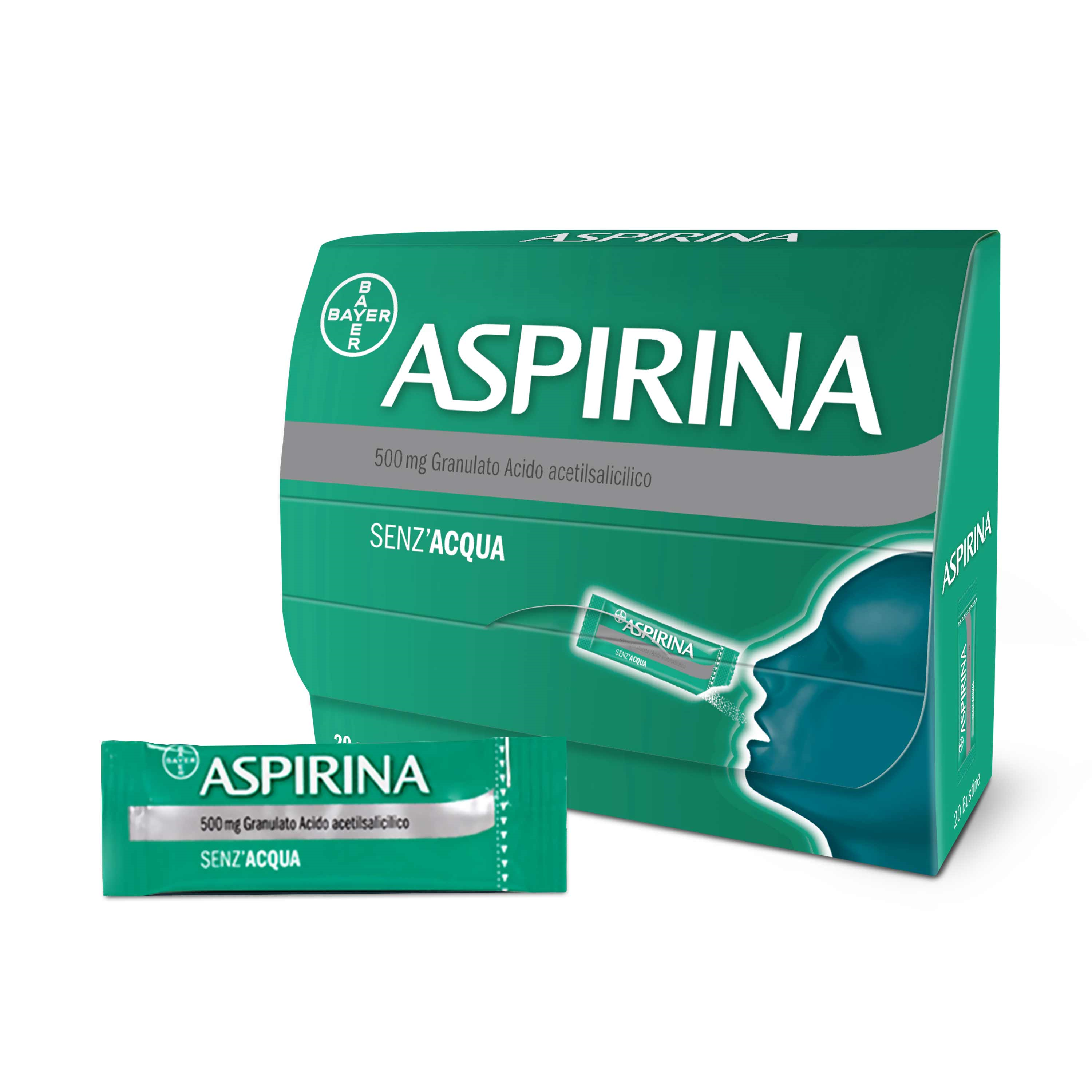 ASPIRINA*OS GRAT 20BUST 500MG - latuafarmacia.org