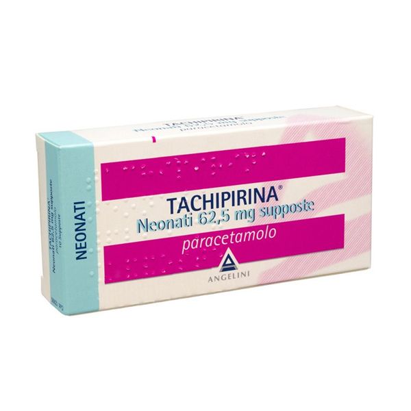 TACHIPIRINA*NEO 10SUPP 62,5MG - latuafarmacia.org