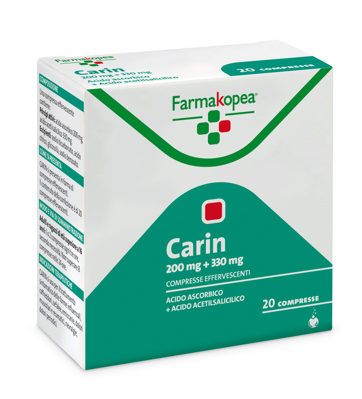 CARIN*20CPR EFF 330MG+200MG - latuafarmacia.org