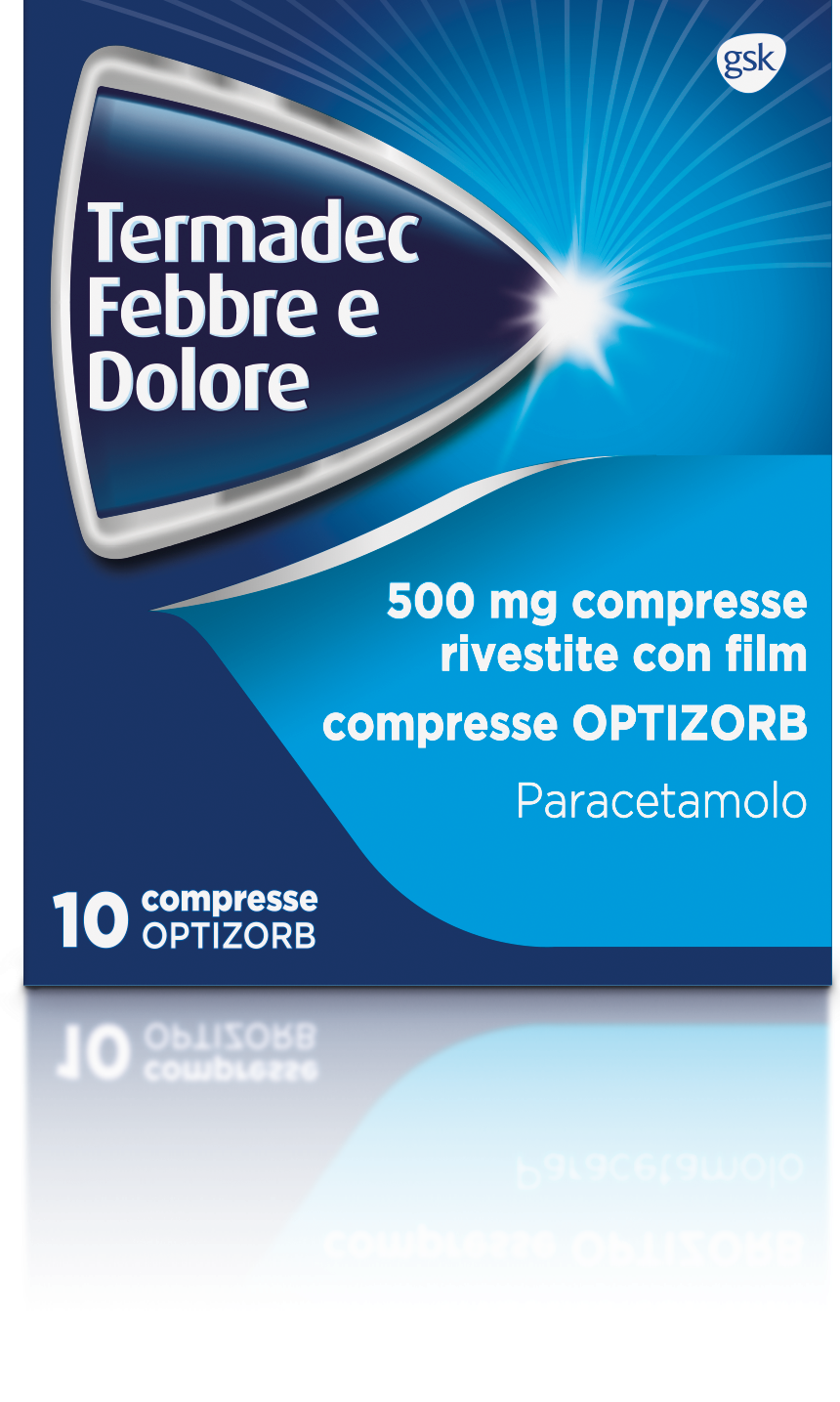 TERMADEC FEBBRE E DOL*10CPR500 - latuafarmacia.org