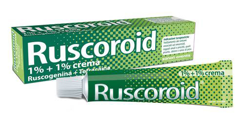 RUSCOROID*CREMA RETT 40G 1%+1% - latuafarmacia.org
