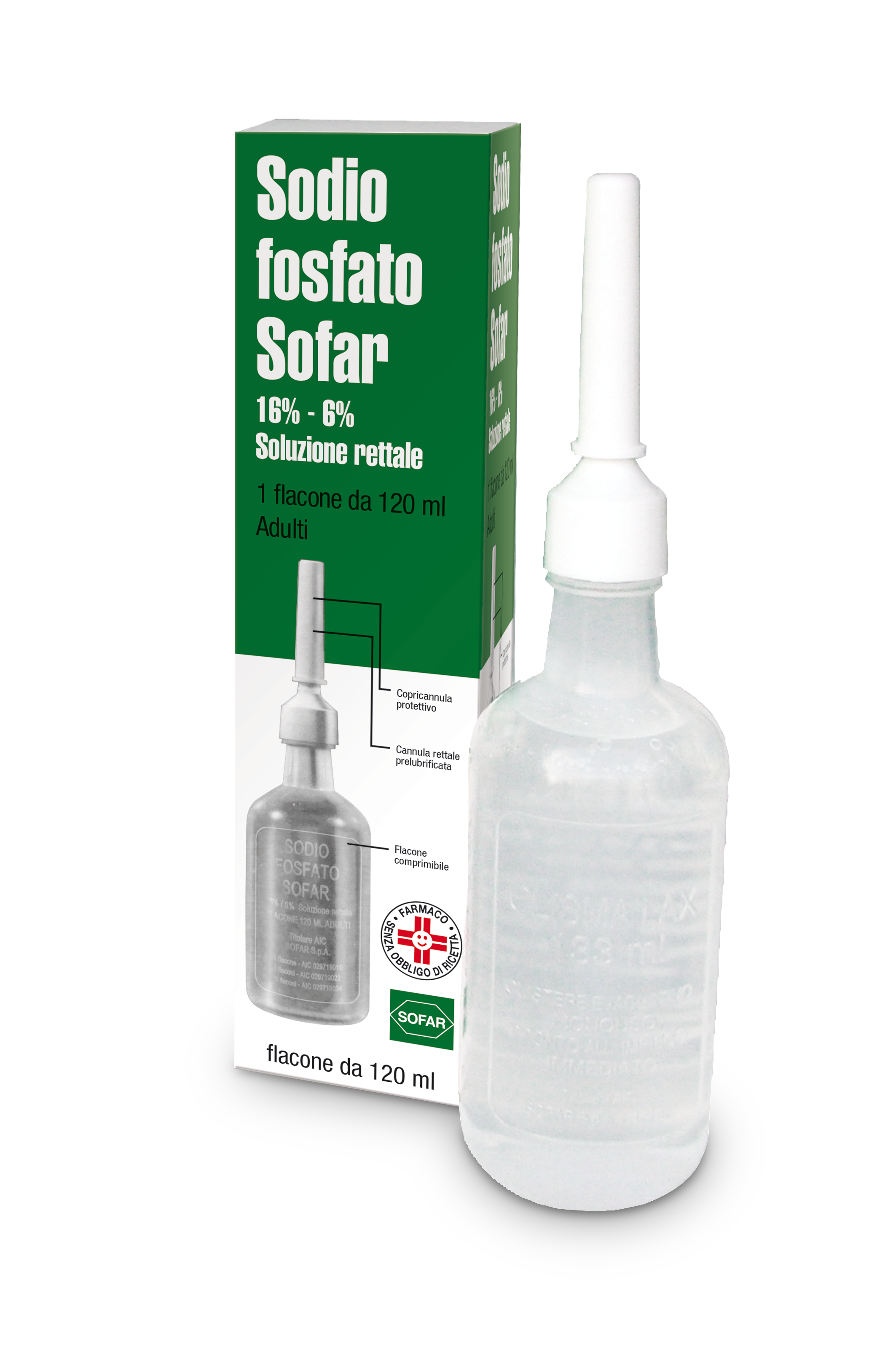 SODIO FOSFATO ALFA*RETT 120ML - latuafarmacia.org