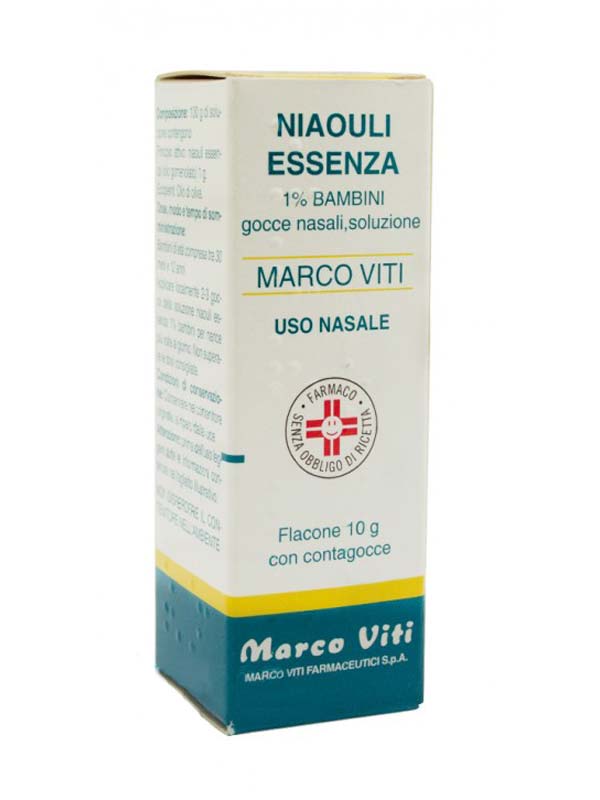 NIAOULI ESSENZA MV*1% GTT 10G - latuafarmacia.org