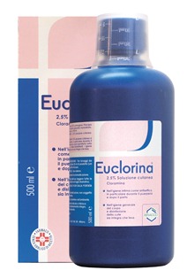 EUCLORINA 2,5%*1FL 500ML - latuafarmacia.org
