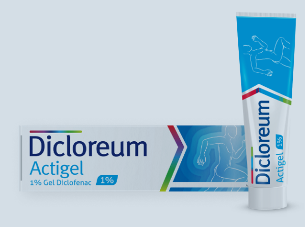 DICLOREUM ACTIGEL*GEL 100G 1% - latuafarmacia.org