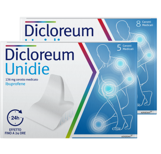 DICLOREUM UNIDIE*5CER 136MG24H - latuafarmacia.org