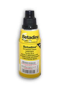 BETADINE*SOLUZ CUT 125ML 10% - latuafarmacia.org