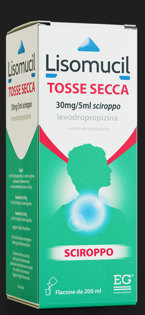 LISOMUCIL TOSSE SEC*SCIR 200ML - latuafarmacia.org