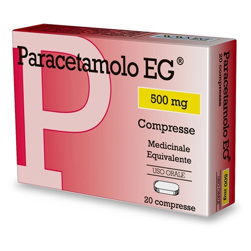 PARACETAMOLO EG*20CPR 500MG - latuafarmacia.org