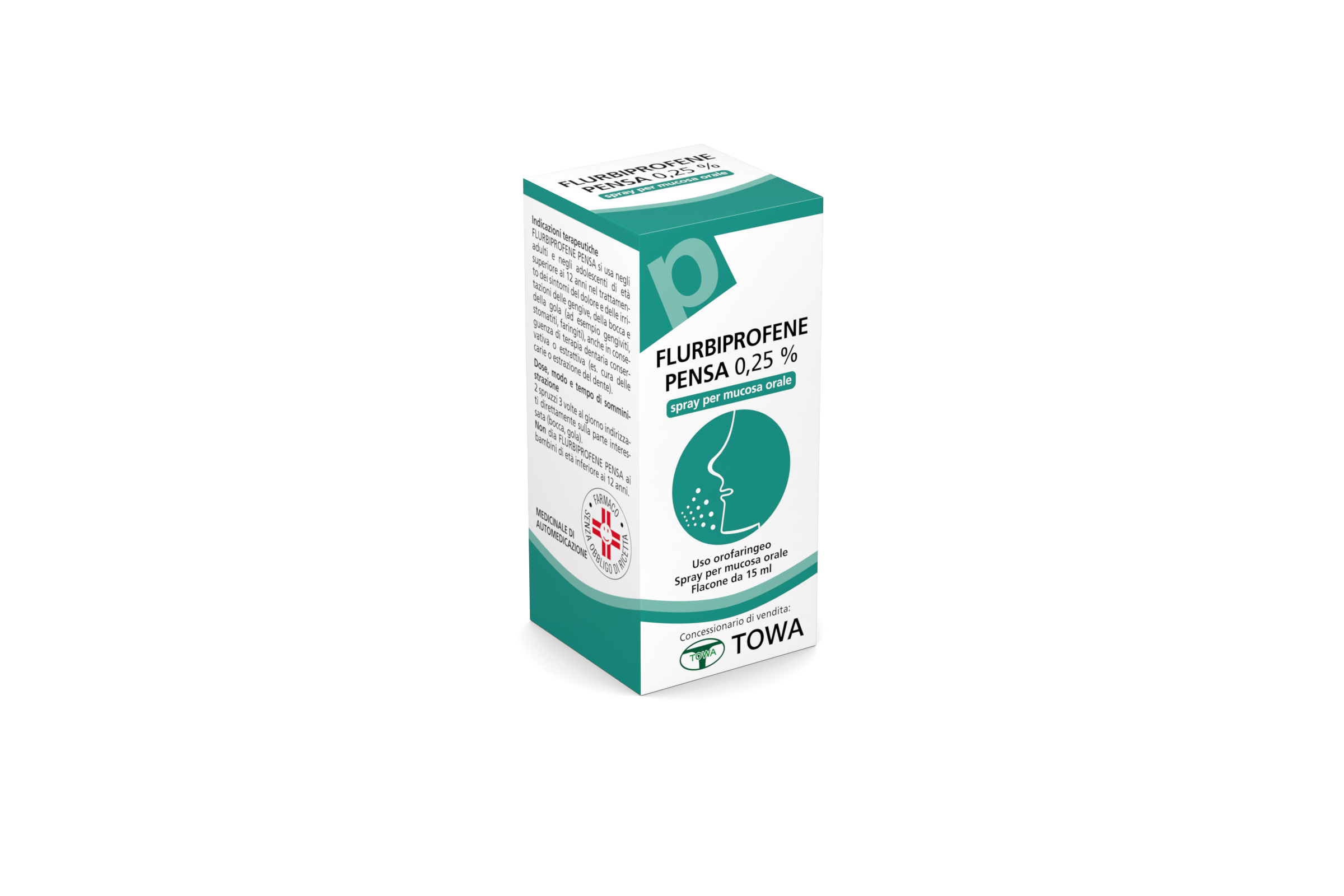 FLURBIPROFENE PE*OS SPRAY 15ML - latuafarmacia.org