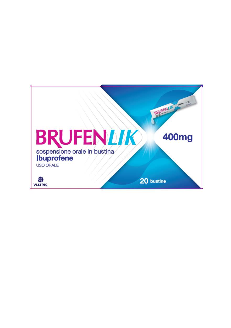 BRUFENLIK*20BUST 400MG 10ML - latuafarmacia.org