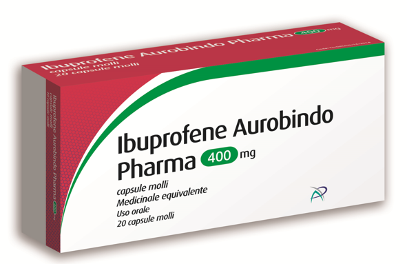 IBUPROFENE AUR*20CPS MOL 400MG - latuafarmacia.org