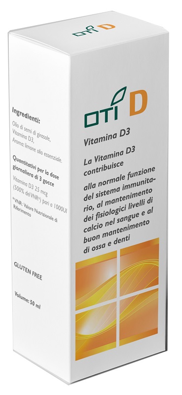 OTI D VITAMINA D3 GOCCE 50ML - latuafarmacia.org