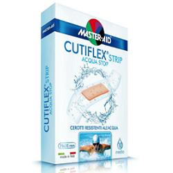 CEROTTO MASTER-AID CUTIFLEXMED STRIP TRASPARENTE IMPERMEABILE SUPPORTO IN POLIURETANO MEDIO 10 PEZZI - latuafarmacia.org
