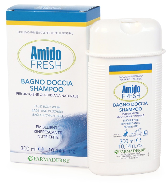 AMIDO FRESH BAGNO DOCCIA SHAMPOO 300 ML - latuafarmacia.org