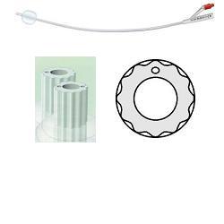 CATETERE VESCICALE IN SILICONE PROFILCATH PLUS SCANALATO 2 VIE CH18 LUNGHEZZA 31 CM PUNTA CILINDRICA 2 FORI CONTRAPPOSTI PALLONCINO 5 ML 1 PEZZO - latuafarmacia.org