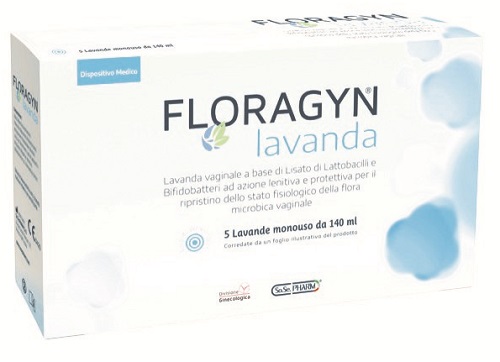LAVANDA VAGINALE A BASE DI LATTOBACILLI LISATI FLORAGYN LAVANDA 140ML 5FLACONI - latuafarmacia.org