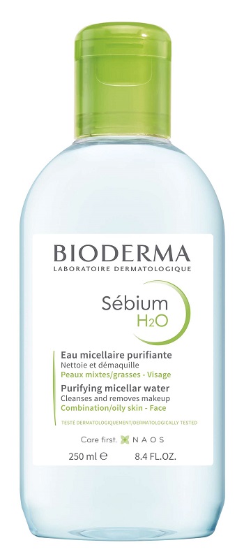 SEBIUM H2O ACQUA MICELLARE DETERGENTE PURIFICANTE 250 ML - latuafarmacia.org