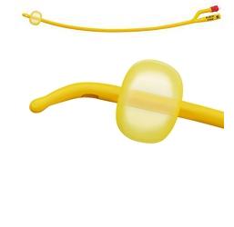 CATETERE FOLEY A MEDIA PERMANENZA  RUSCH GOLD PLUS A 2 VIE IN SILKOLATEX LATTICE-SILICONE PER ADULTO CH18 LUNGHEZZA 40 CM PUNTA TIEMANN A 1 FORI PALLONCINO 5-15 ML 1 PEZZO - latuafarmacia.org
