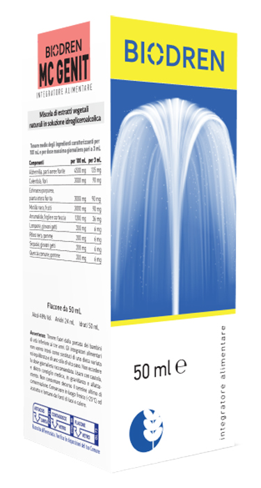 BIODREN MC GENIT SOLUZIONE IDROALCOLICA 50 ML - latuafarmacia.org
