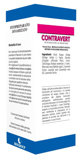 CONTRAVERT 50 ML SOLUZIONE IDROALCOLICA - latuafarmacia.org