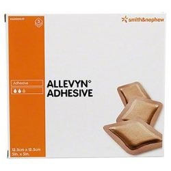 MEDICAZIONE IDROCELLULARE ADESIVA STERILE ALLEVYN ADHESIVE ALTAMENTE ASSORBENTE IN SCHIUMA DI POLIURETANO A STRUTTURA TRISTRATIFICATA 12,5X12,5CM 3 PEZZI - latuafarmacia.org
