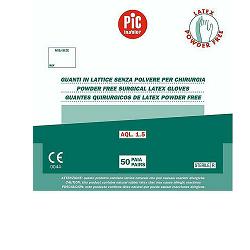 GUANTO PIC CHIRURGICO IN LATTICE STERILE SENZA POLVERE MISURA 7 - latuafarmacia.org