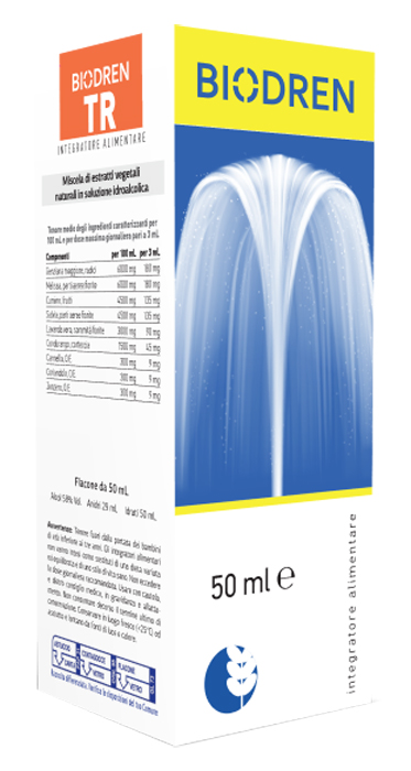 BIODREN TR 50 ML SOLUZIONE IDROALCOLICA - latuafarmacia.org