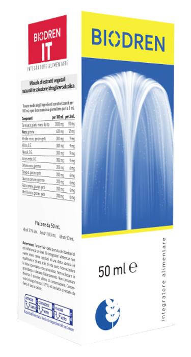 BIODREN IT SOLUZIONE IDROALCOLICA 50 ML - latuafarmacia.org