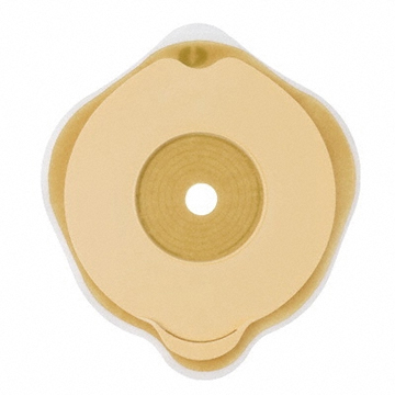 PLACCA PIANA FLEXIMA KEY 50 MM CON PROTETTORE CUTANEO IDROCOLLOIDALE E FLANGIA 5 PEZZI - latuafarmacia.org