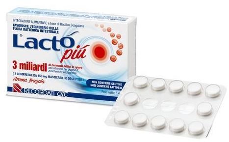 LACTO PIU 3 MILIARDI 12 COMPRESSE - latuafarmacia.org