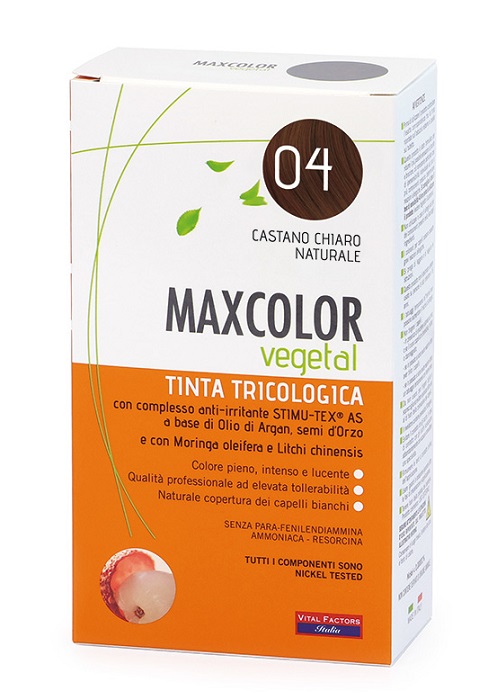 MAX COLOR VEGETAL 04 TINTURA 140 ML - latuafarmacia.org