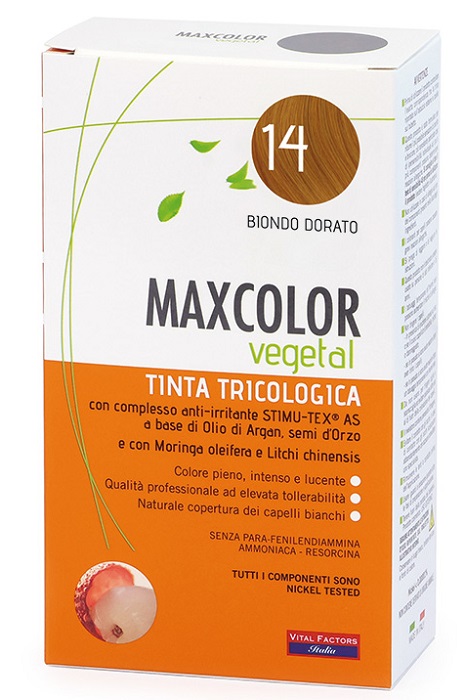 MAX COLOR VEGETAL 14 TINTURA 140 ML - latuafarmacia.org