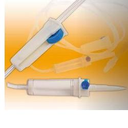 DEFLUSSORE PER INFUSIONE STERILE FLEBO SENZA AGO CON ROLLER CURA IN APIROGENO MONOUSO 1 PEZZO - latuafarmacia.org