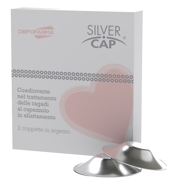 SILVER CAP COPPETTE IN ARGENTO COPRI CAPEZZOLI PER ALLATTAMENTO 2 PEZZI - latuafarmacia.org