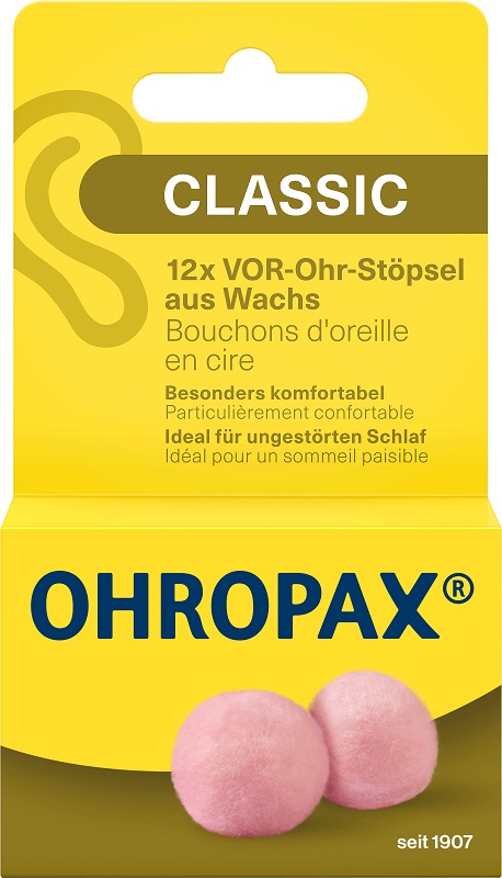 OHROPAX TAPPI AURICOLARI CERA 12 PEZZI - latuafarmacia.org