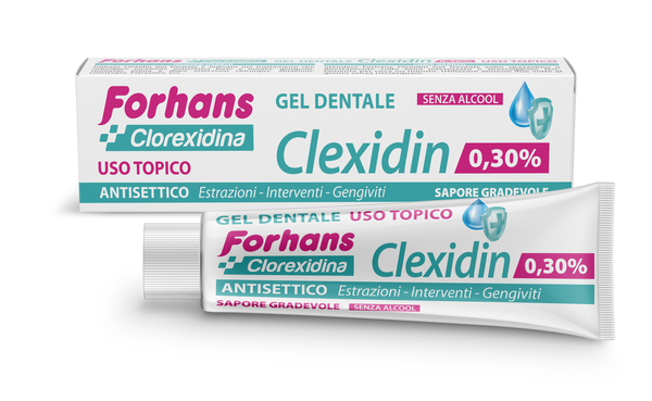 FORHANS CLEXIDIN COLLUTORIO IN GEL ALLA CLOREXIDINA 0,30% 30 - latuafarmacia.org