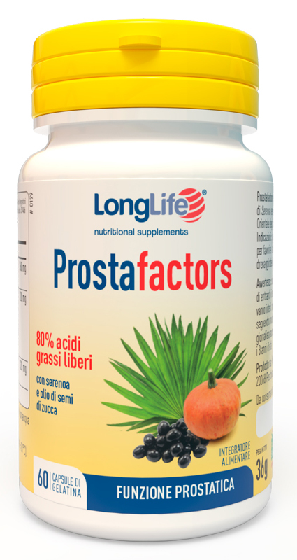 LONGLIFE PROSTAFACTORS 60 CAPSULE - latuafarmacia.org