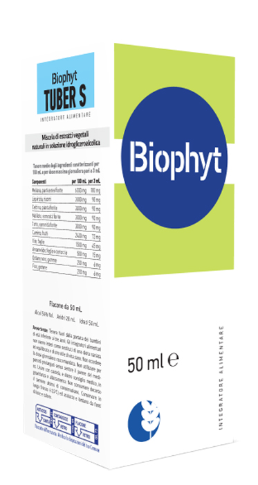 BIOPHYT TUBER S 50 ML SOLUZIONE IDROALCOLICA - latuafarmacia.org