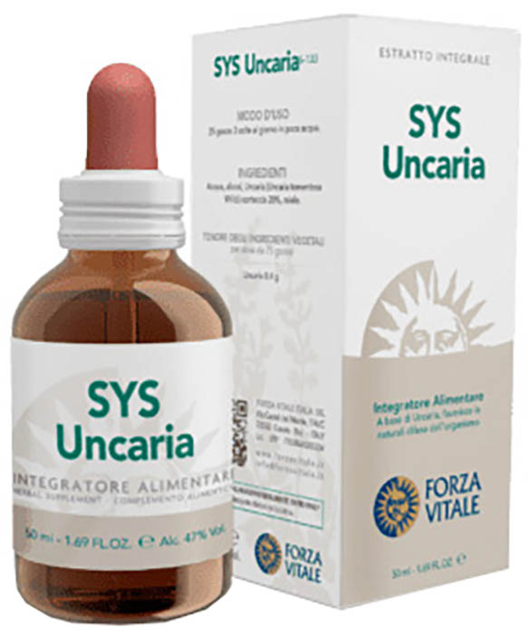 SYS UNCARIA GOCCE 50 ML - latuafarmacia.org