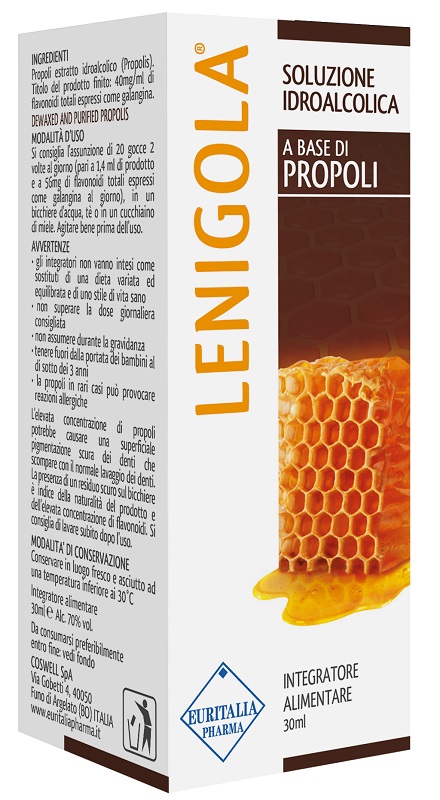LENIGOLA SOLUZIONE IDROALCOLICA PROPOLI 30 ML - latuafarmacia.org