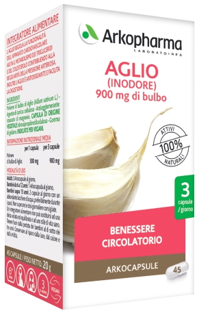 ARKO CAPSULE AGLIO 45 CAPSULE - latuafarmacia.org