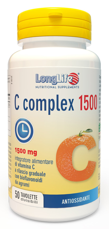 LONGLIFE C COMPLEX 1500 T/R 50 TAVOLETTE - latuafarmacia.org