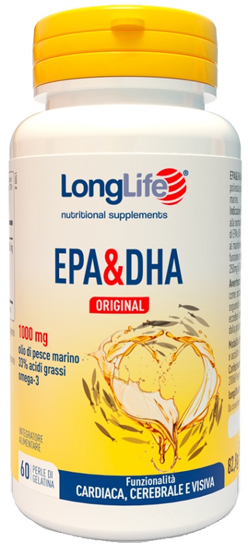 LONGLIFE EPA DHA 60 PERLE - latuafarmacia.org
