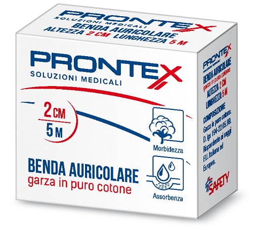 PRONTEX BENDA AURICOLARE 2 CM - latuafarmacia.org