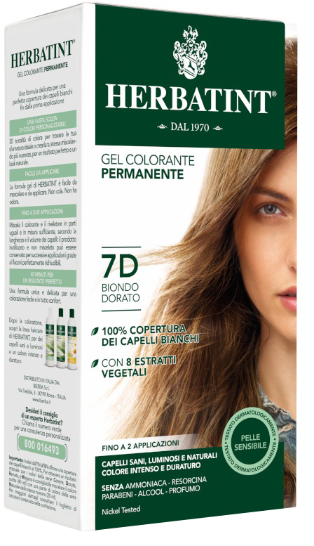 HERBATINT 7D BIONDO DORATO 150 ML - latuafarmacia.org