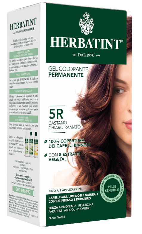 HERBATINT 5R CASTANO CHIARO RAMATO 150 ML - latuafarmacia.org