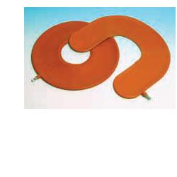 CUSCINO ANTIDECUBITO PNEUMATICO IN GOMMA ROSSA. LARGHEZZA DELLA CIAMBELLA 45CM - latuafarmacia.org