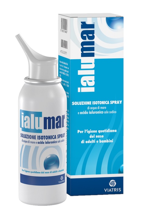 SOLUZIONE ISOTONICA SPRAY DI ACQUA DI MARE ACIDO IALURONICO SALE SODICO PER IGIENE NASO ADULTI E BAMBINI 100ML - latuafarmacia.org