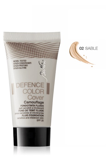 DEFENCE COLOR COVER FONDOTINTA FLUIDO 02 SABLE 30 ML - latuafarmacia.org